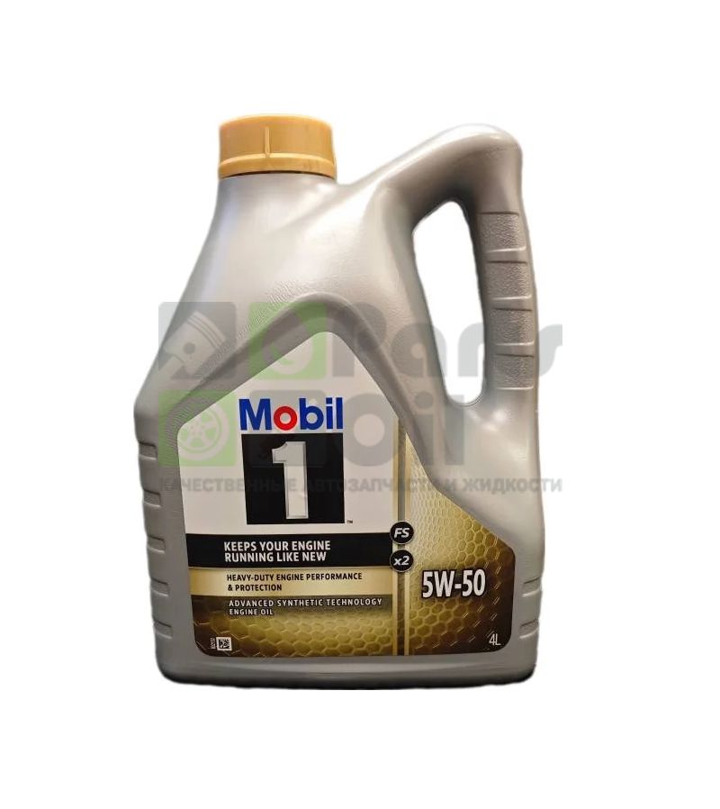 Моторное масло Mobil 1 FS x1x2 5W-50  арт. 156491, 4 л.