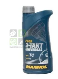 Моторное масло 2-х тактное Mannol 7205 2-Takt Universal минеральное 1 л