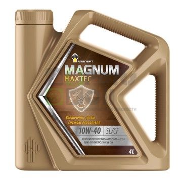 Полусинтетическое моторное масло Rosneft Magnum Maxtec 10W40 SLCF 4л.