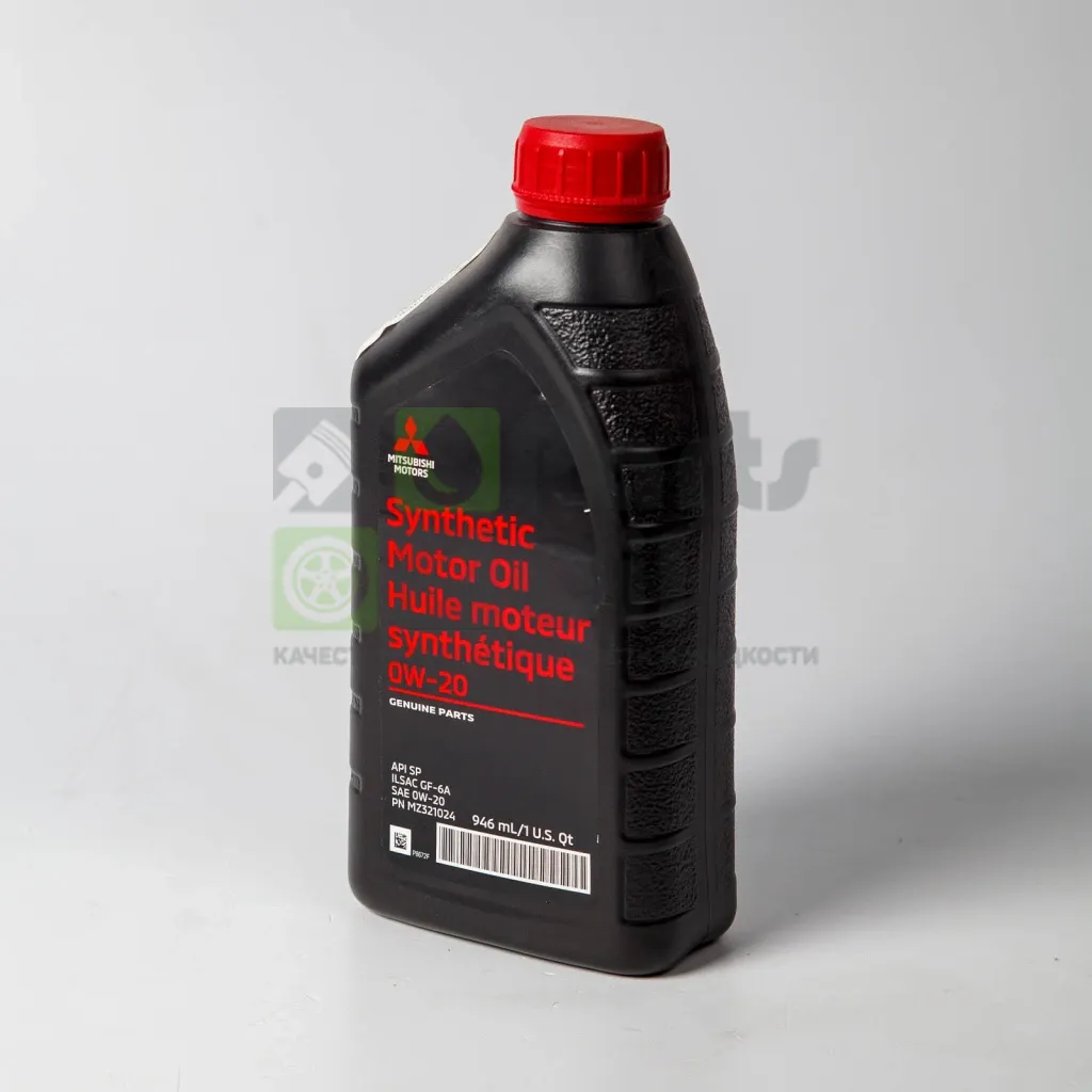 Моторное масло Mitsubishi Engine Oil 0W-20 синтетическое 1 л