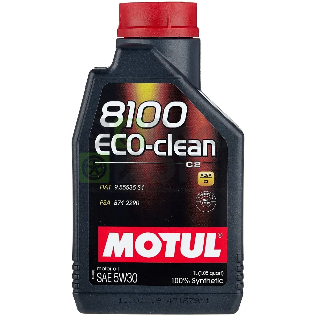 Моторное масло Motul 8100 Eco-Clean 5W-30 синтетическое 5 л
