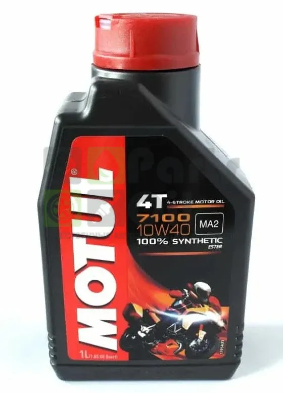 Моторное масло 4-х тактное Motul 7100 4T new 10W-40 синтетическое 1 л