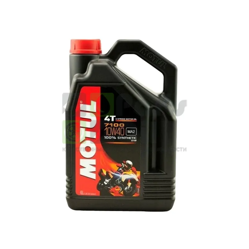 Моторное масло 4-х тактное Motul 7100 4T new 10W-40 синтетическое 4 л
