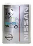 Моторное масло Nissan Strong Save X 5W-30 синтетическое 4 л