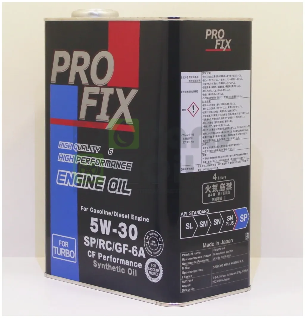 Моторное масло PROFIX Engine Oil 5W-30 синтетическое 4 л