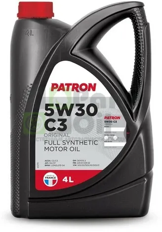 Моторное масло Patron Original 5W-30 C3 синтетическое 4 л