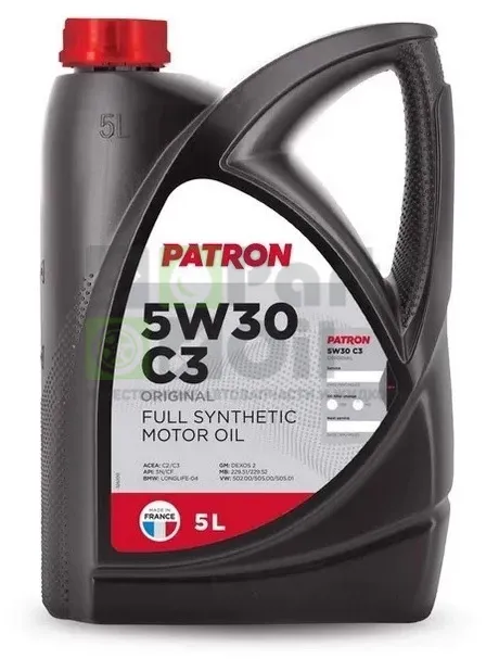 Моторное масло Patron Original 5W-30 синтетическое 5 л (арт. 5W30C35LORIGINAL)