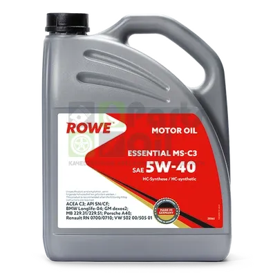 Моторное масло ROWE Essential MS-C3 SAE 5W-40 4л