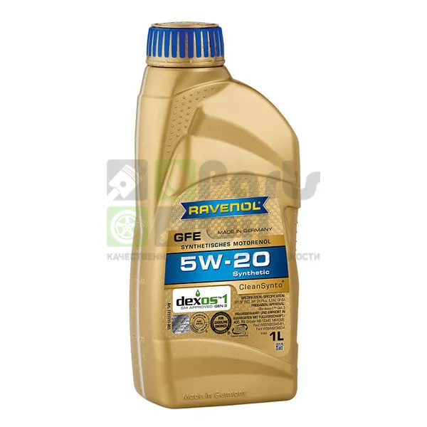 Моторное масло Ravenol GFE 5W-20 синтетическое 1 л