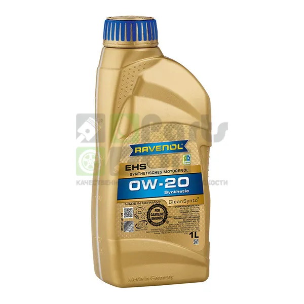 Моторное масло Ravenol EHS 0W-20 синтетическое 1 л