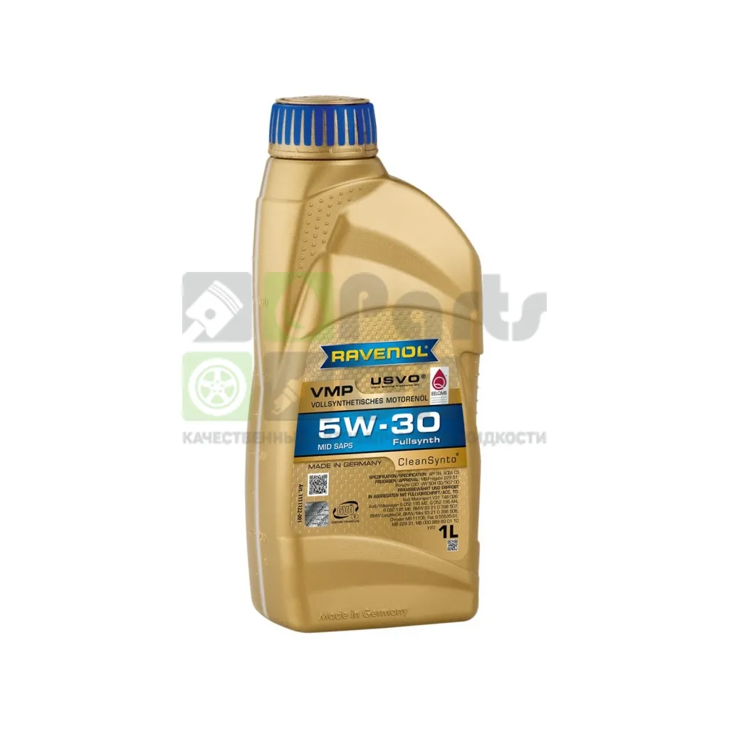 Моторное масло Ravenol VMP 5W-30 синтетическое 1 л