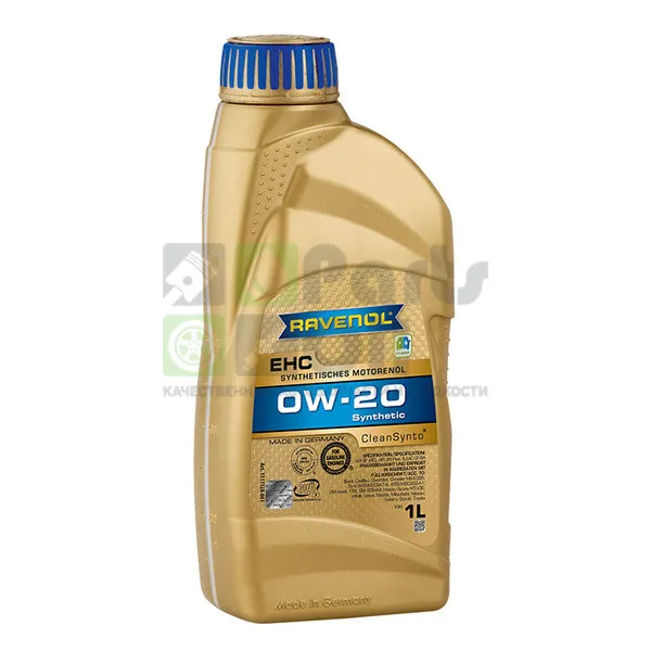 Моторное масло Ravenol EHC 0W-20 синтетическое 1 л