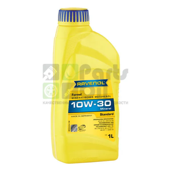Моторное масло Ravenol Formel Standard 10W-30 минеральное 1 л