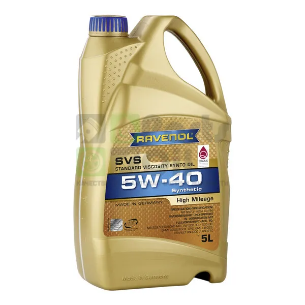 Моторное масло Ravenol SVS 5W-40 синтетическое 5 л