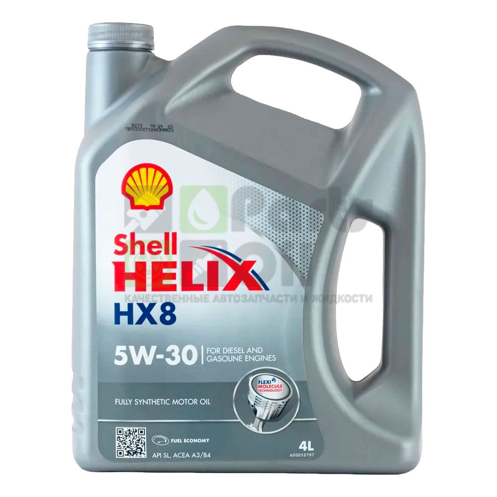 Моторное масло Shell 5W30HX8 4L арт. 550040542