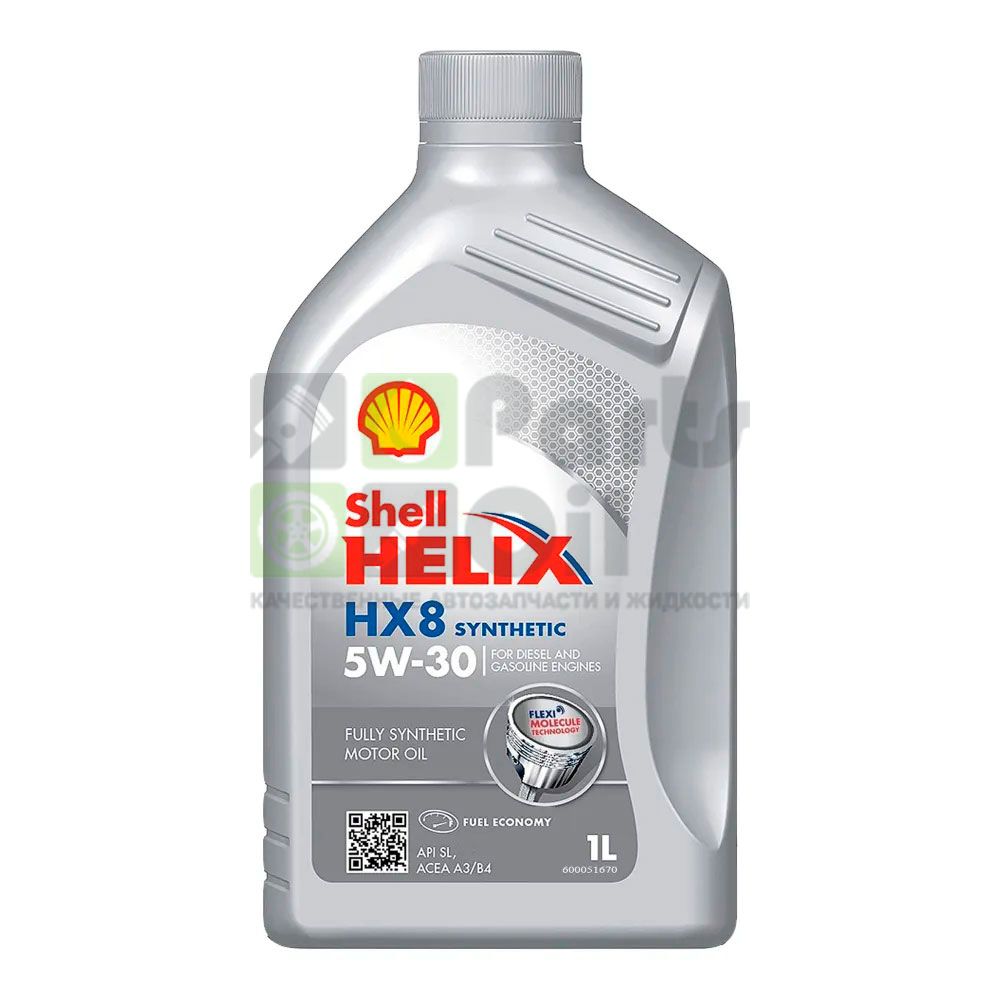 Моторное масло Shell 5W30HX8 1L арт. 550040462