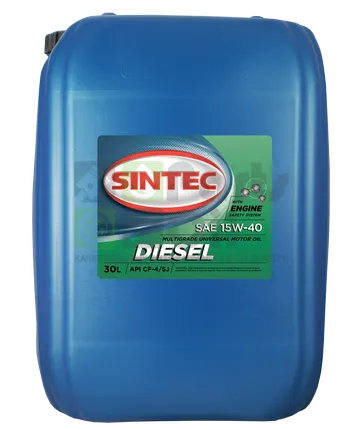 SINTEC DIESEL SAE 15W-40 API CF-4CFSJ 20л