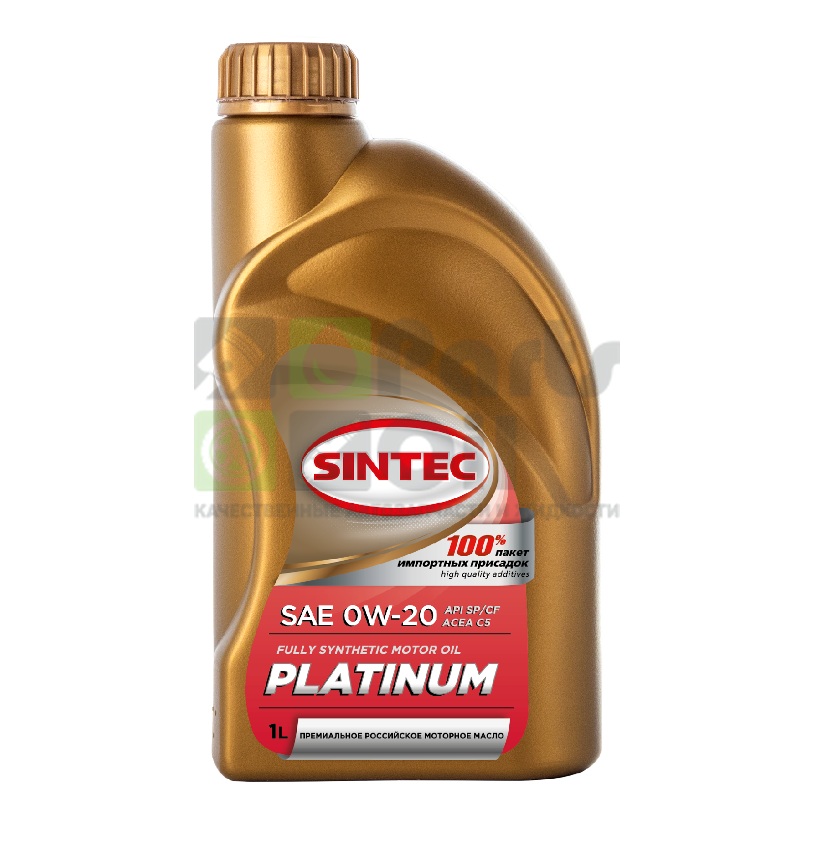 Моторное масло SINTEC PLATINUM SAE 0W-20 API SPCF, ACEA C5, 1л