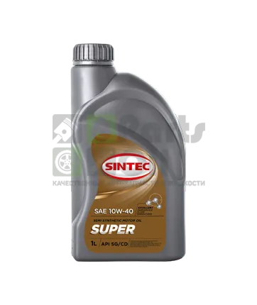 Масло моторное SINTEC SUPER SAE 10W-40 API SGCD 1л