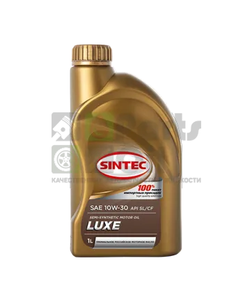 Масло моторное SINTEC LUXE SAE 10W-30 API SLCF 1л