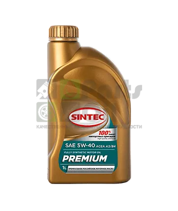 Масло моторное SINTEC PREMIUM SAE 5W-40 ACEA A3B4, 1л