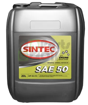 SINTEC SAE 50 API SCCC 20л