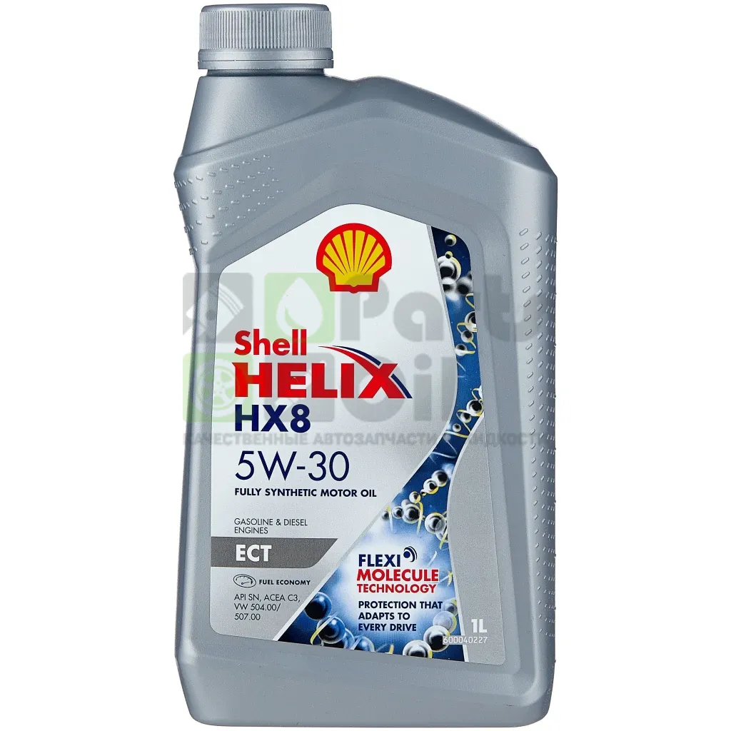 Моторное масло Shell Helix HX8 ECT 5W-30 синтетическое 4 л