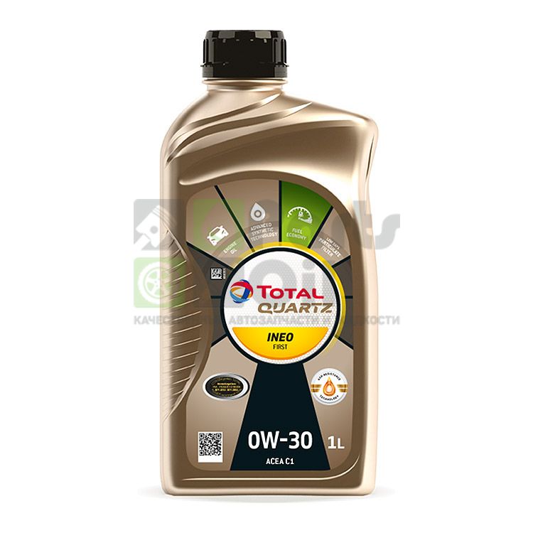 Моторное масло Total Quartz INEO FIRST 0W30 1 л. арт. 183103