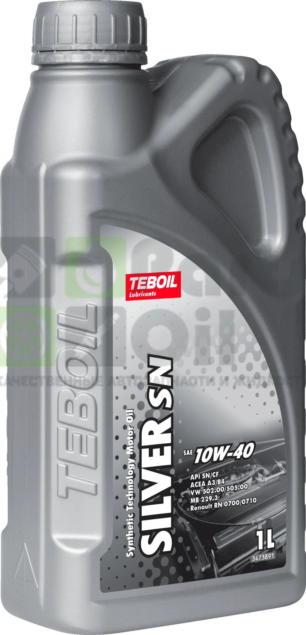 Моторное масло Teboil Silver SN 10W-40 полусинтетическое 1 л