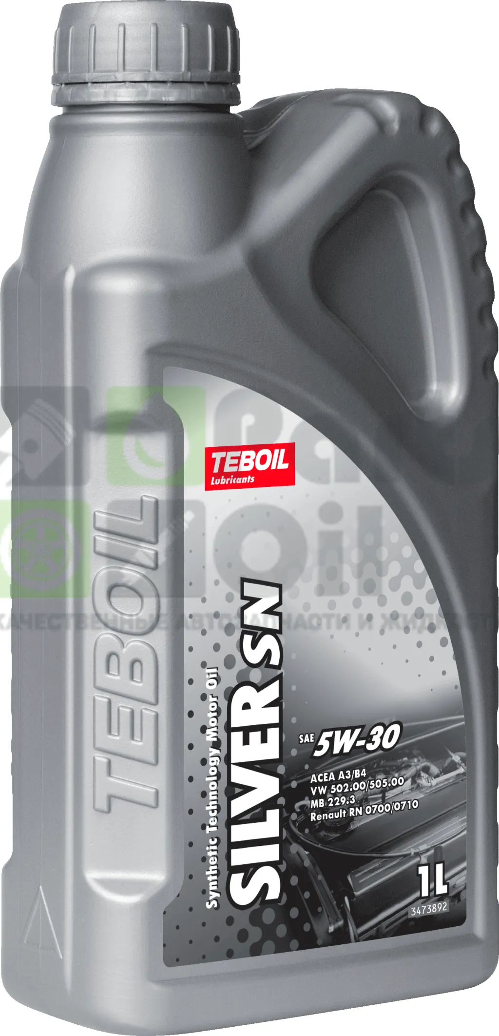 Моторное масло Teboil Silver SN 5W-30 синтетическое 1 л