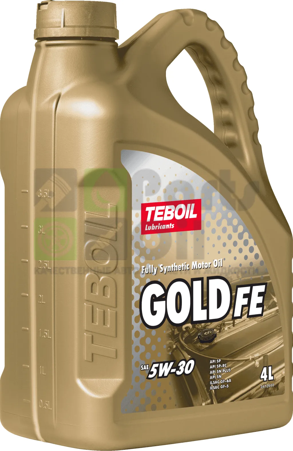 Моторное масло Teboil Gold FE 5W-30 синтетическое 4 л