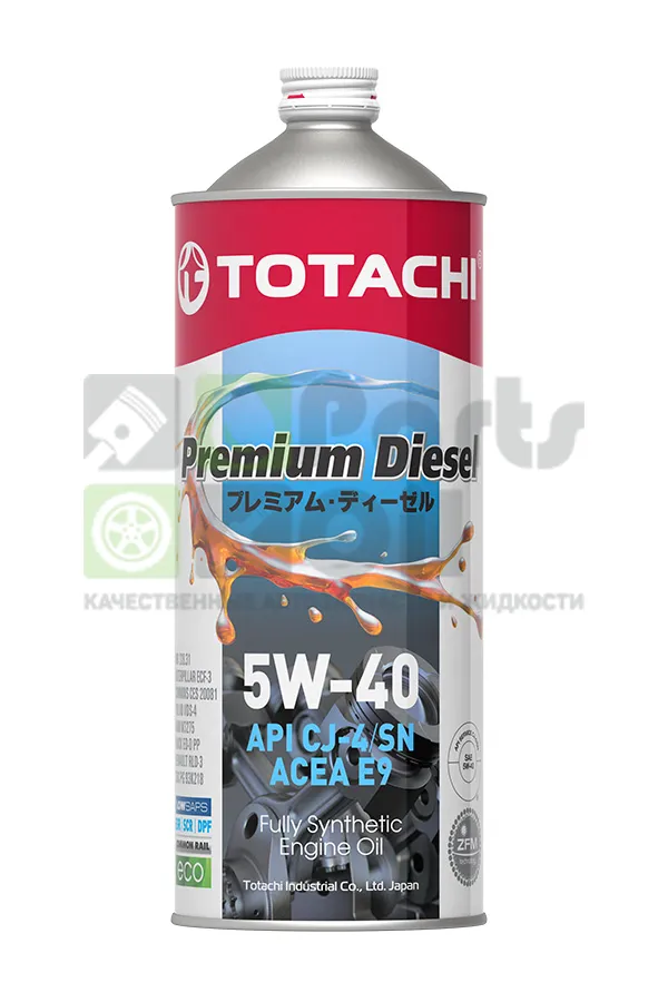 Моторное масло Totachi Premium Diesel 5W-40 синтетическое 1 л