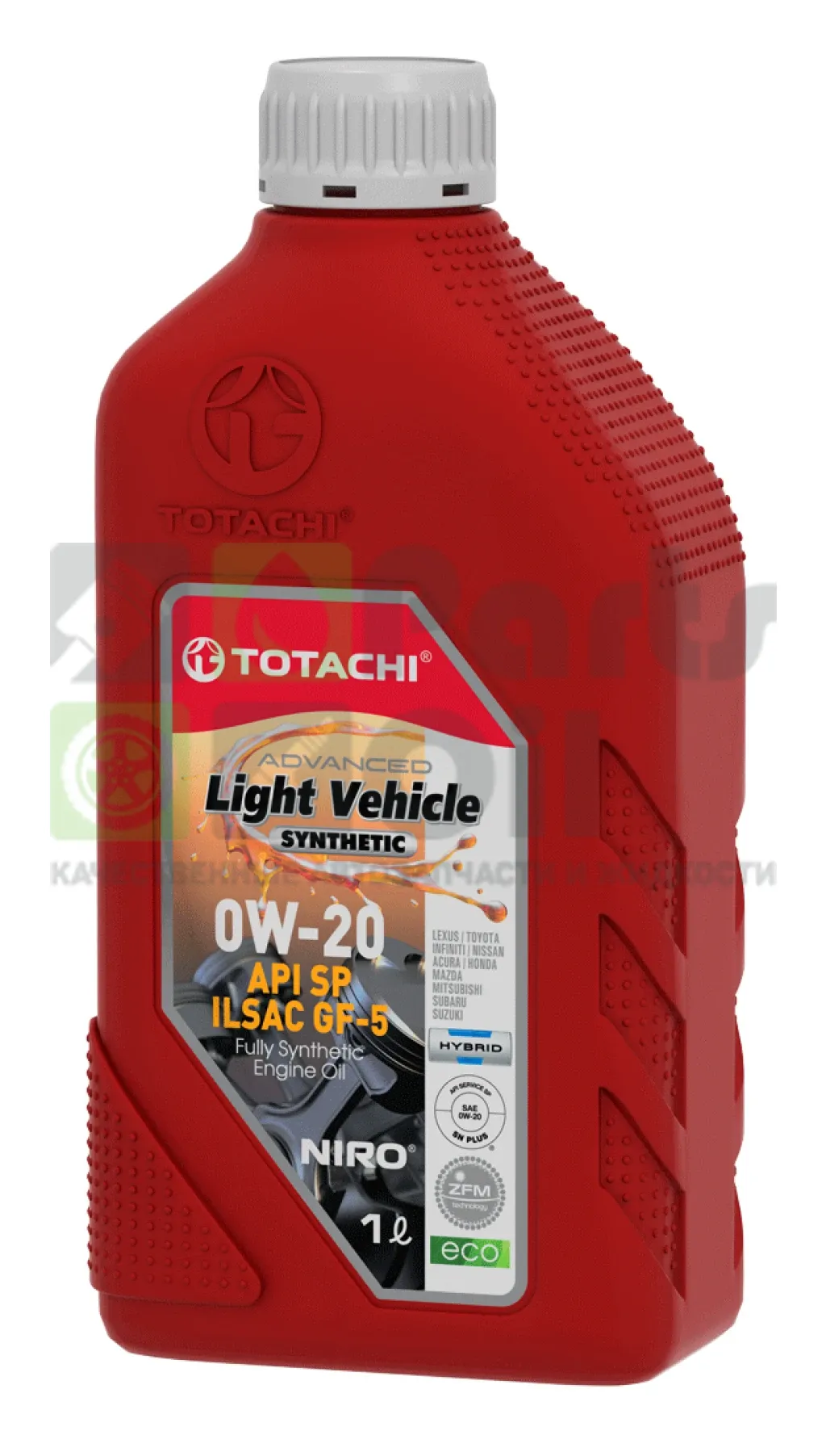 Моторное масло Totachi Niro LV Semi-Synthetic 0W-20 синтетическое 1 л