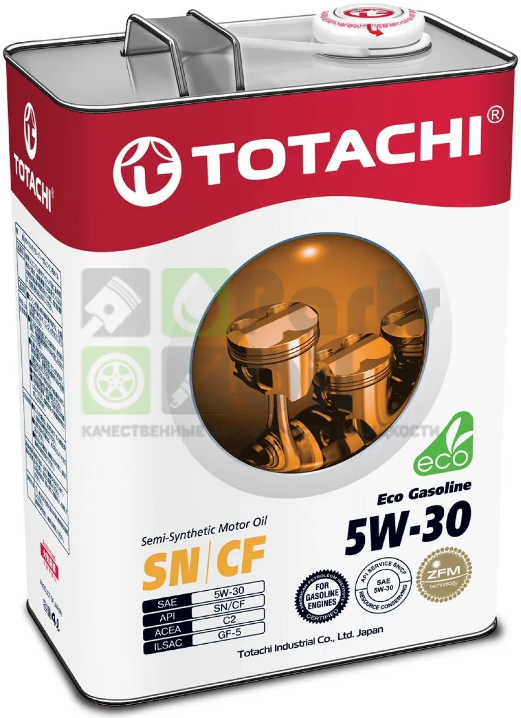 Моторное масло Totachi Eco Gasoline 5W-30 полусинтетическое 4 л