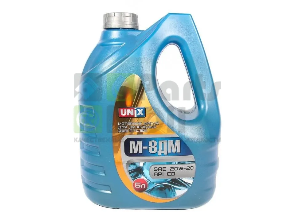 Моторное масло Unix М8ДМ 20W-20 минеральное 5 л