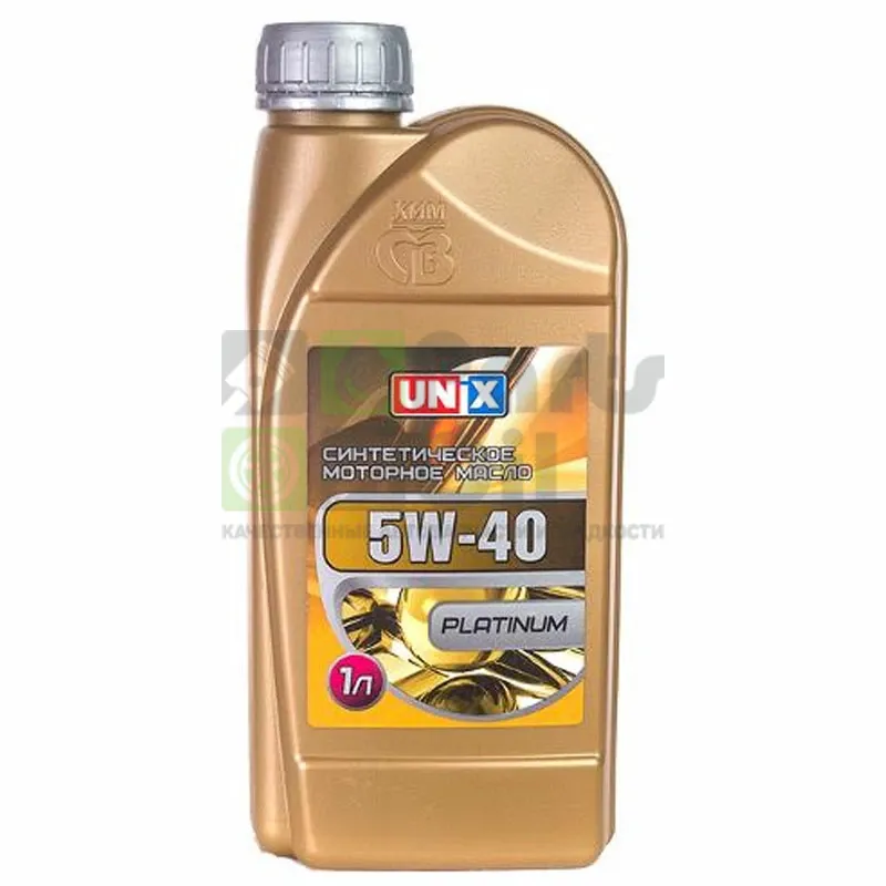 Моторное масло Unix Platinum 5W-40 синтетическое 1 л