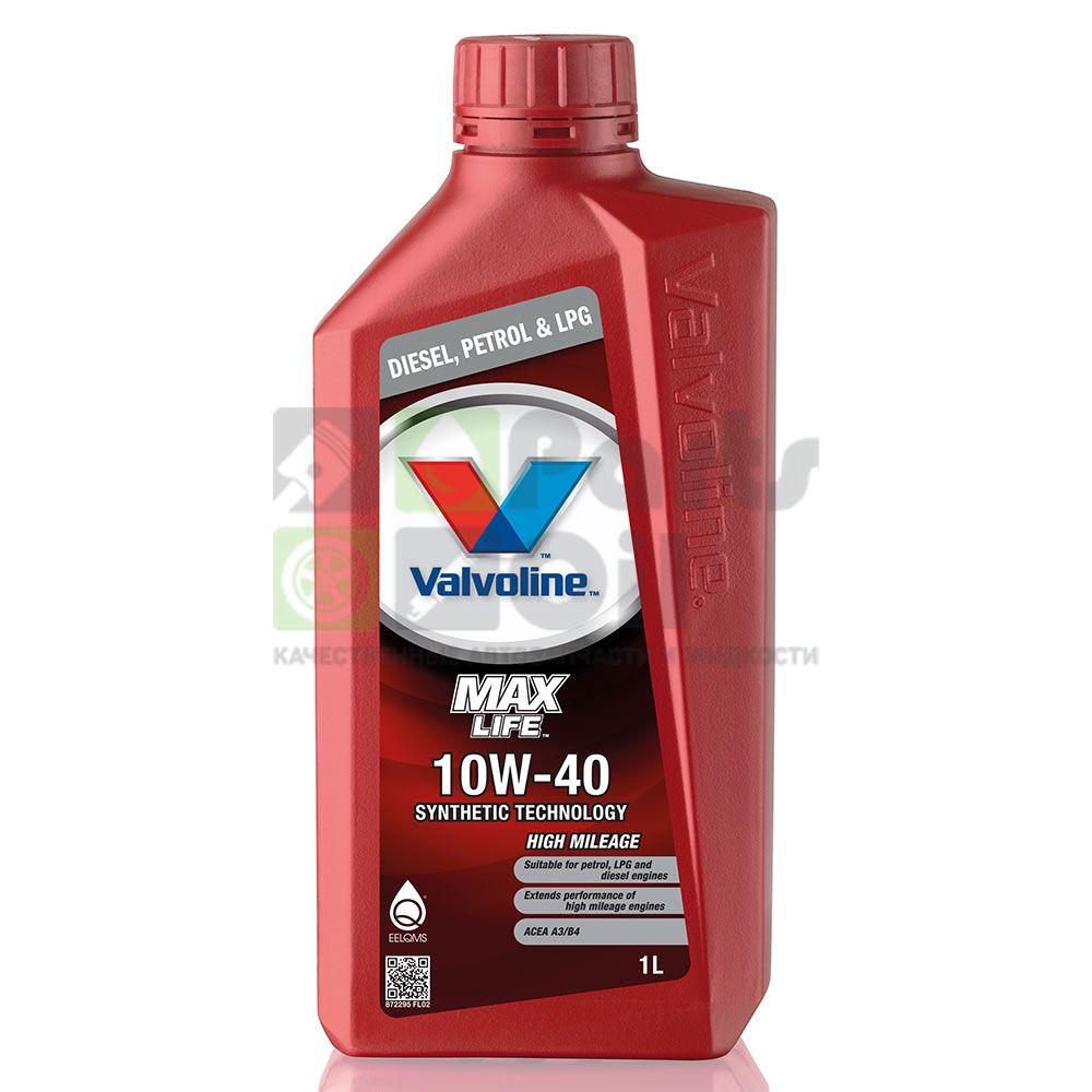 Масло моторное Valvoline MAXLIFE 10W-40 1L арт. 872295