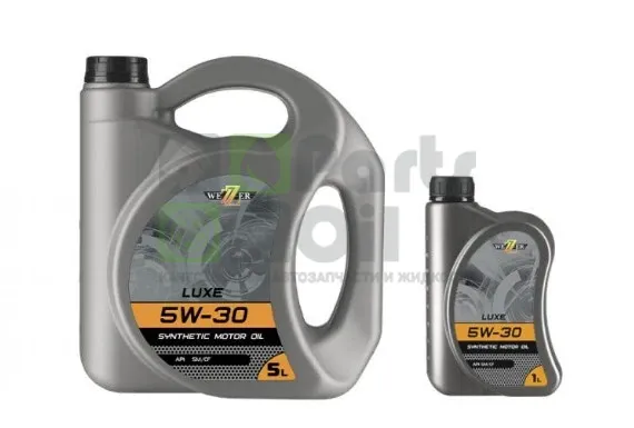 Моторное масло Wezzer LUXE 5W-30 синтетическое 4 л