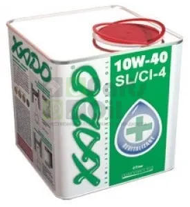 Моторное масло XADO Атомик 10W-40 полусинтетическое 1 л