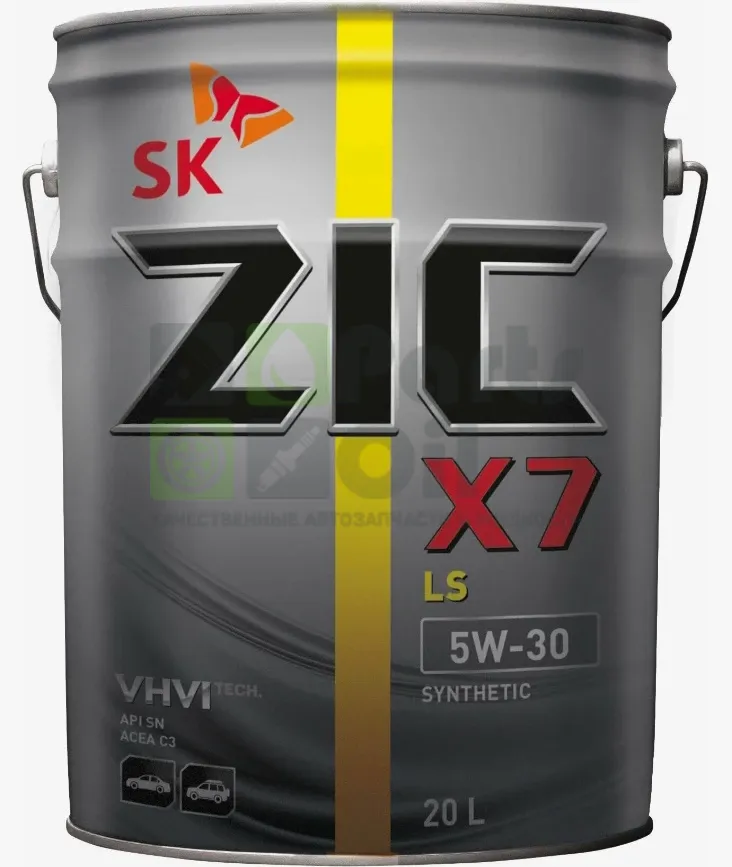Моторное масло ZIC X7 LS 5W-30 синтетическое 20 л