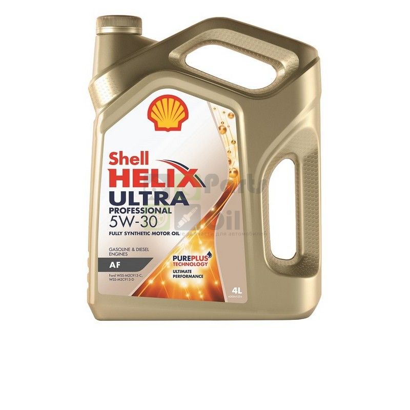 Моторное масло Shell Helix Ultra Professional AF 550040661 5W30 4 л