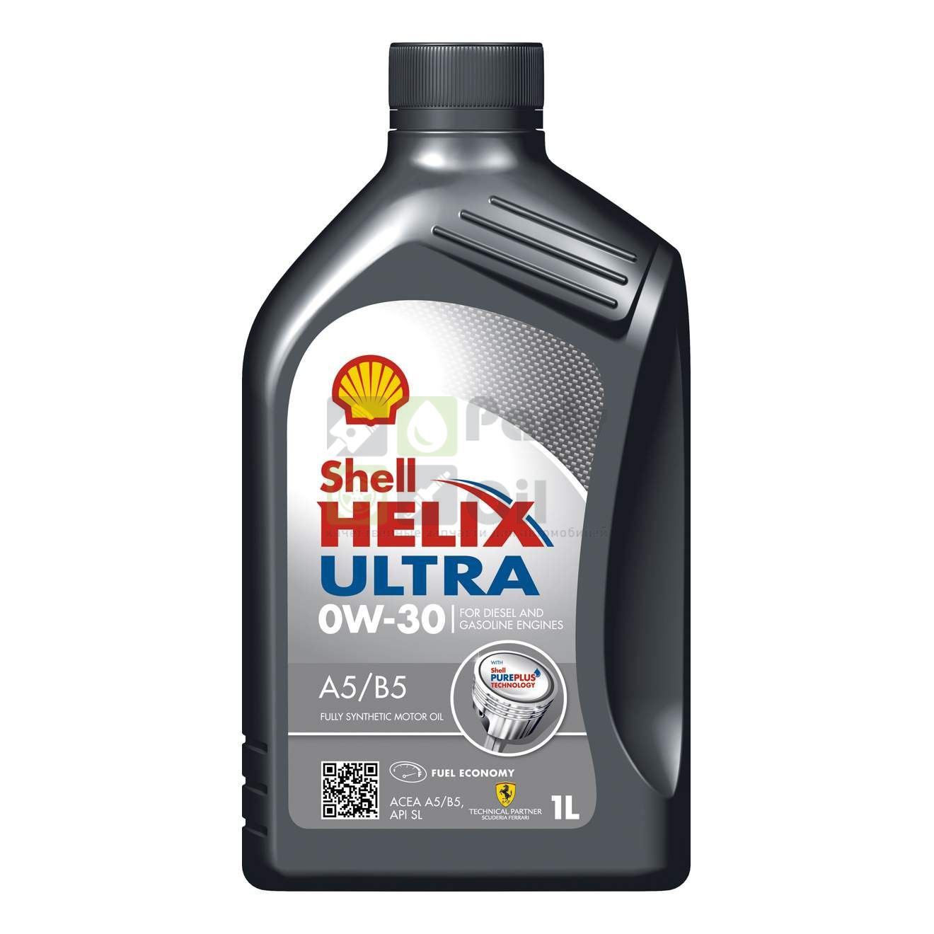 Моторное масло Shell Helix Ultra A5B5 550040650 0W30 1 л