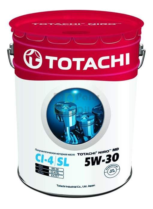 Моторное масло Totachi Niro MD Semi-Synthetic CI-4SL 5W30 20 л