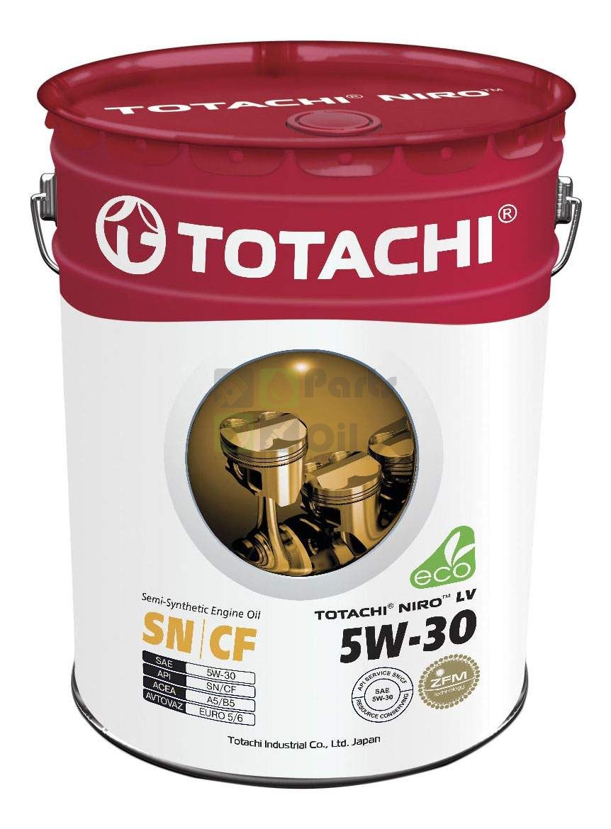 Моторное масло Totachi Niro LV Semi-Synthetic SNCF 5W30 19,43 л
