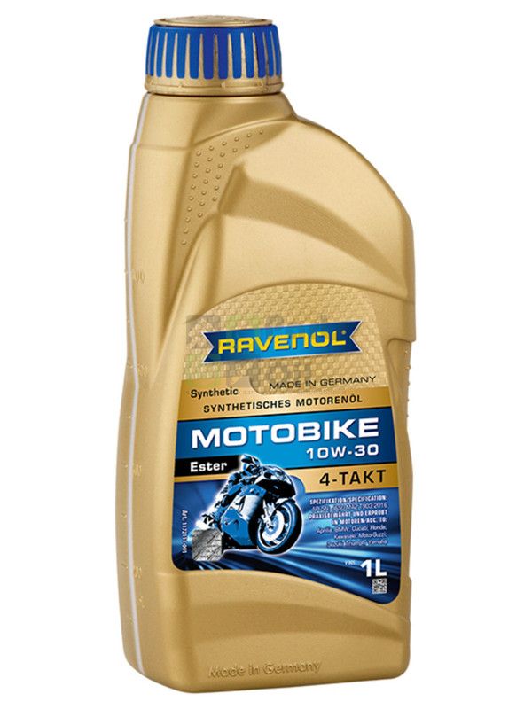 Моторное масло Ravenol Motobike 4-T Ester 10W-30 1л