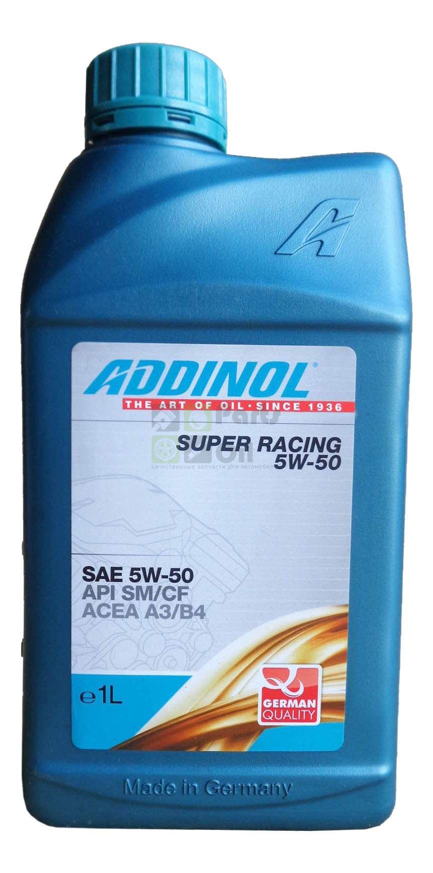 Моторное масло Addinol Super Racing 5W50 1 л