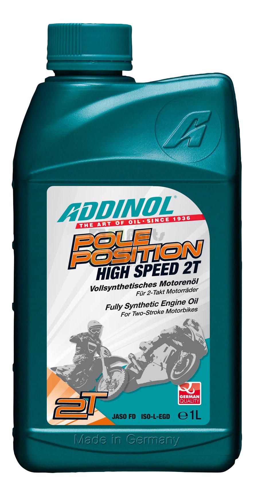 Моторное масло Addinol Pole Position High Speed 2T 1л