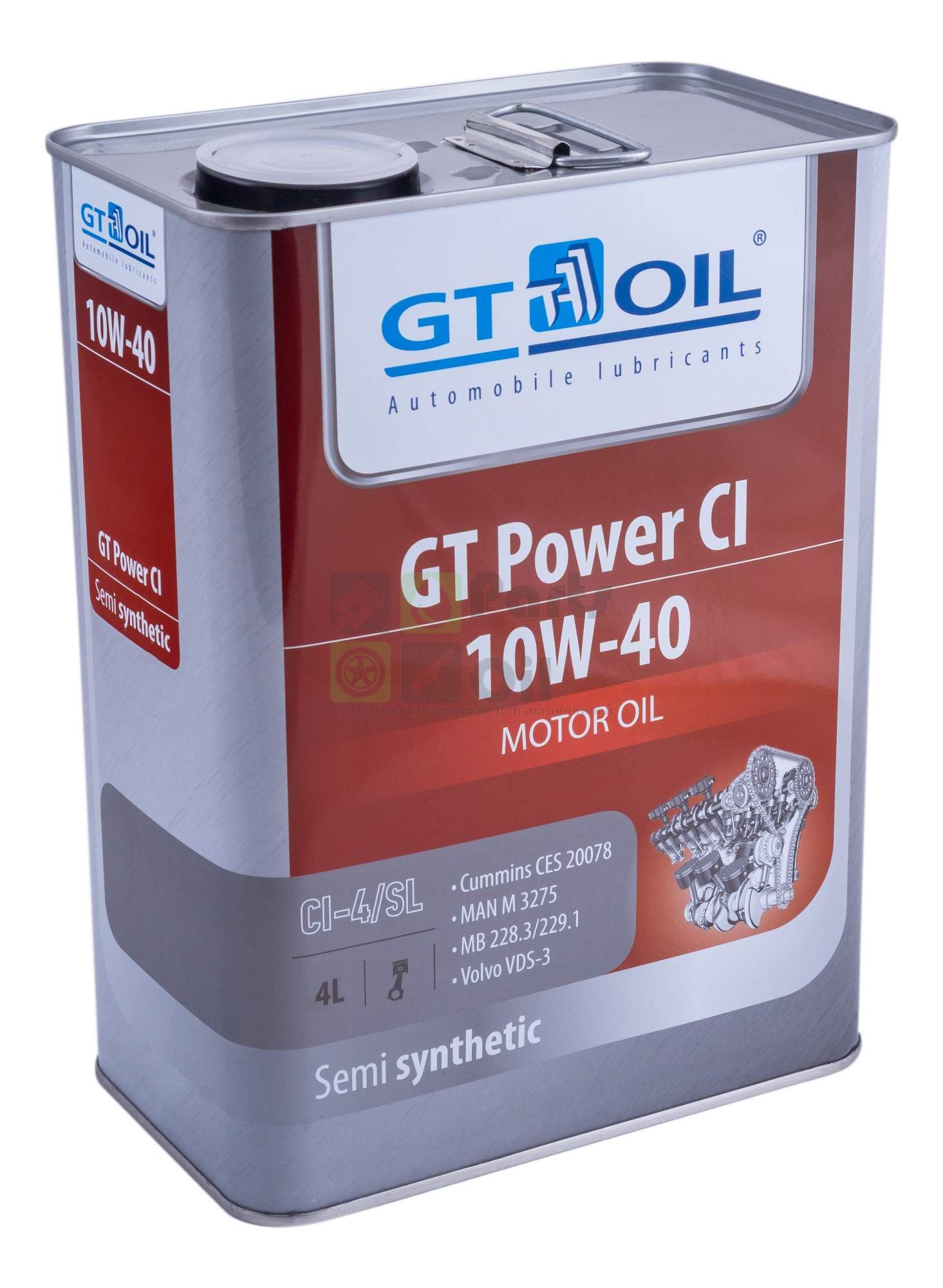 Моторное масло GT OIL PoWer CI 10W40 4 л