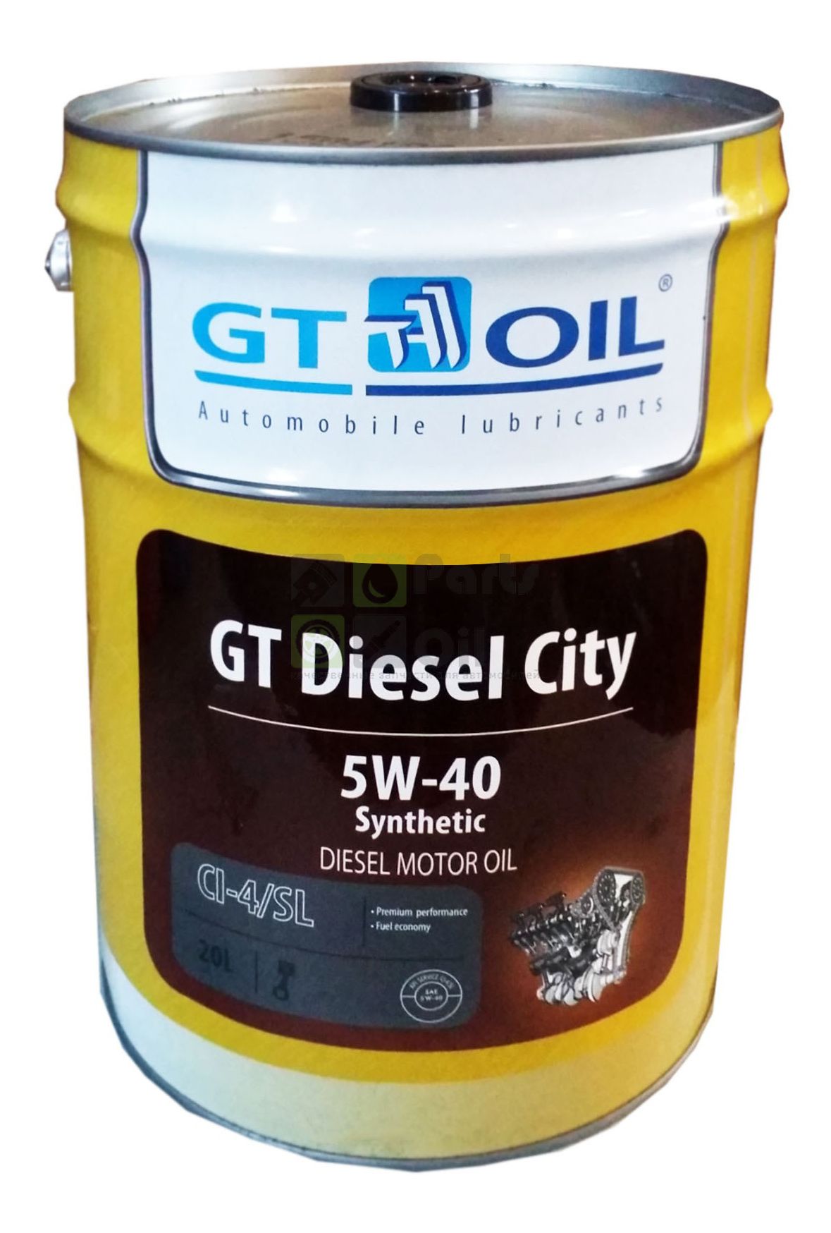 Моторное масло GT OIL Diesel City 5W40 20 л
