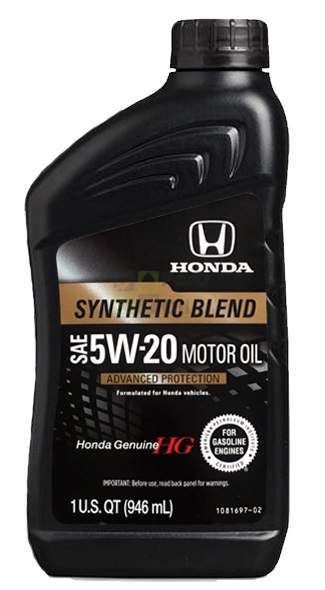 Моторное масло Honda Synthetic Blend 5W20 0,946 л